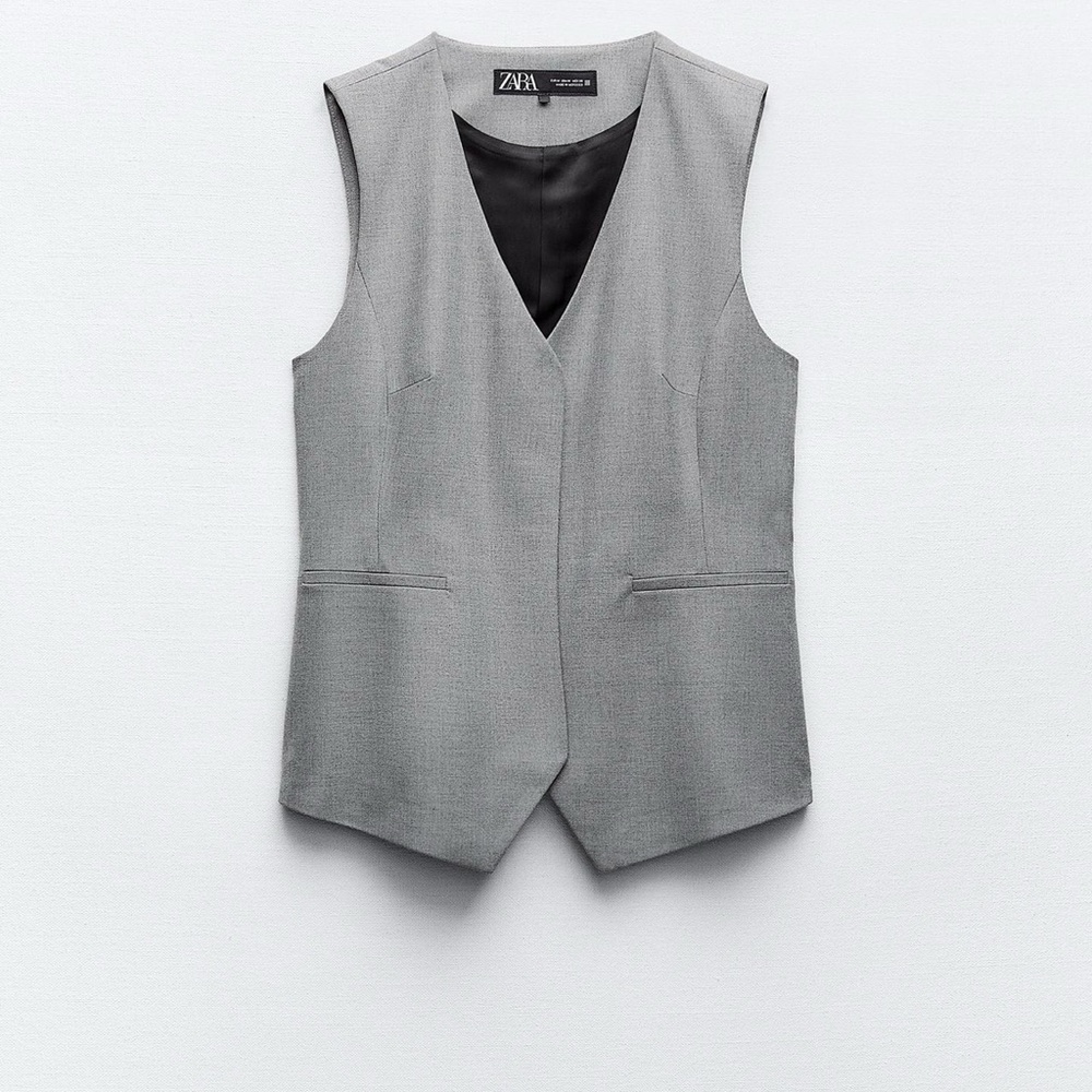 Zara Asymmetrical Vest